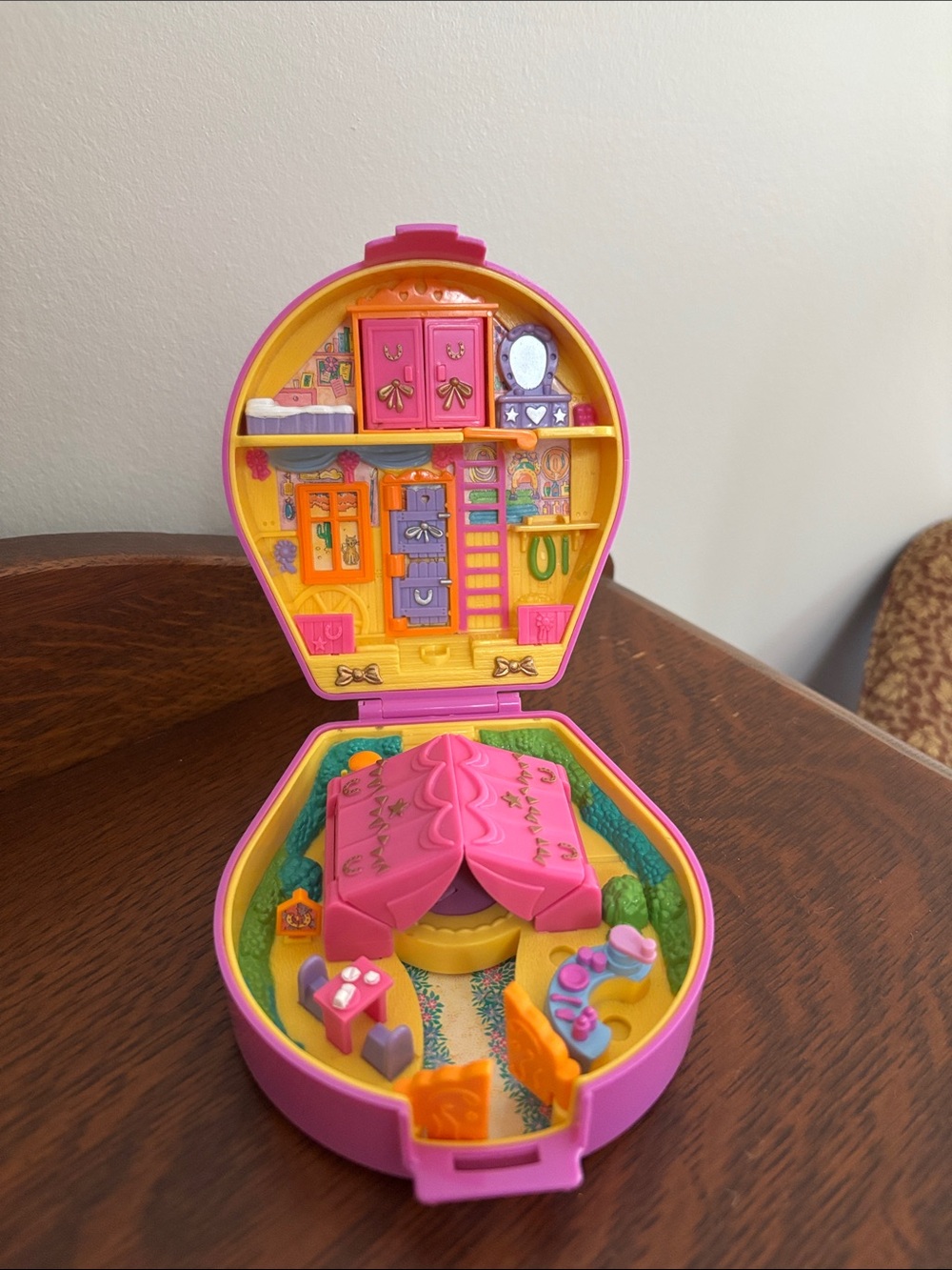 Vintage Polly Pocket 1994 Pony Ridin Show